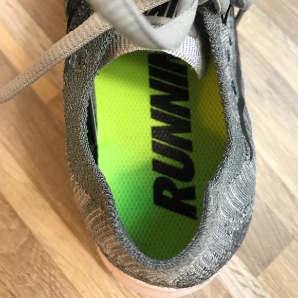 Nike Free Rn Flyknit 2 Wolf Grey Black W AUTHENTIC - Picture 7 of 7